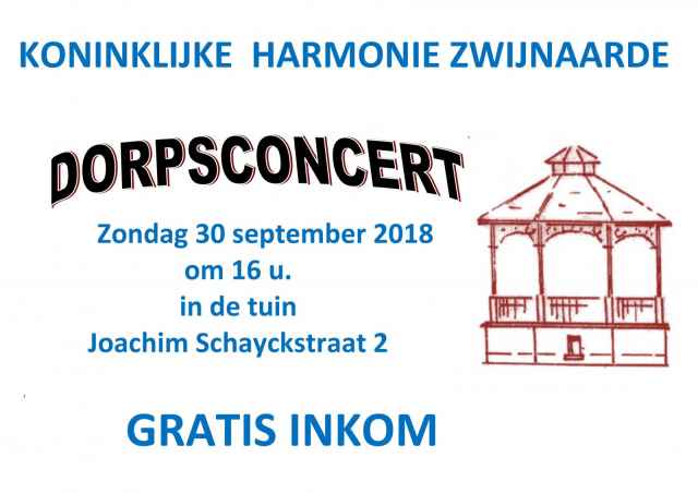 Dorpsconcert 2018