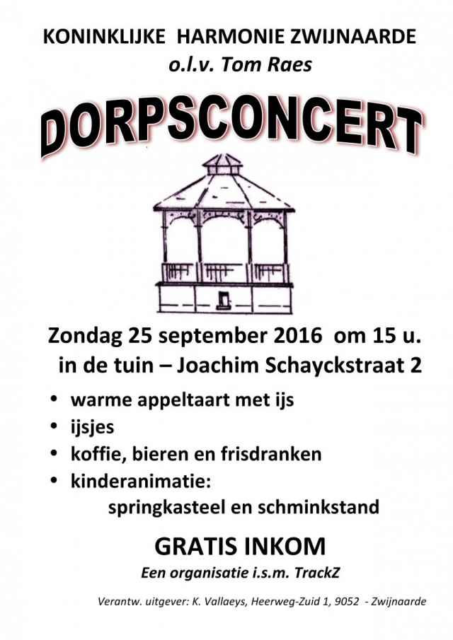 Dorpsconcert 2016