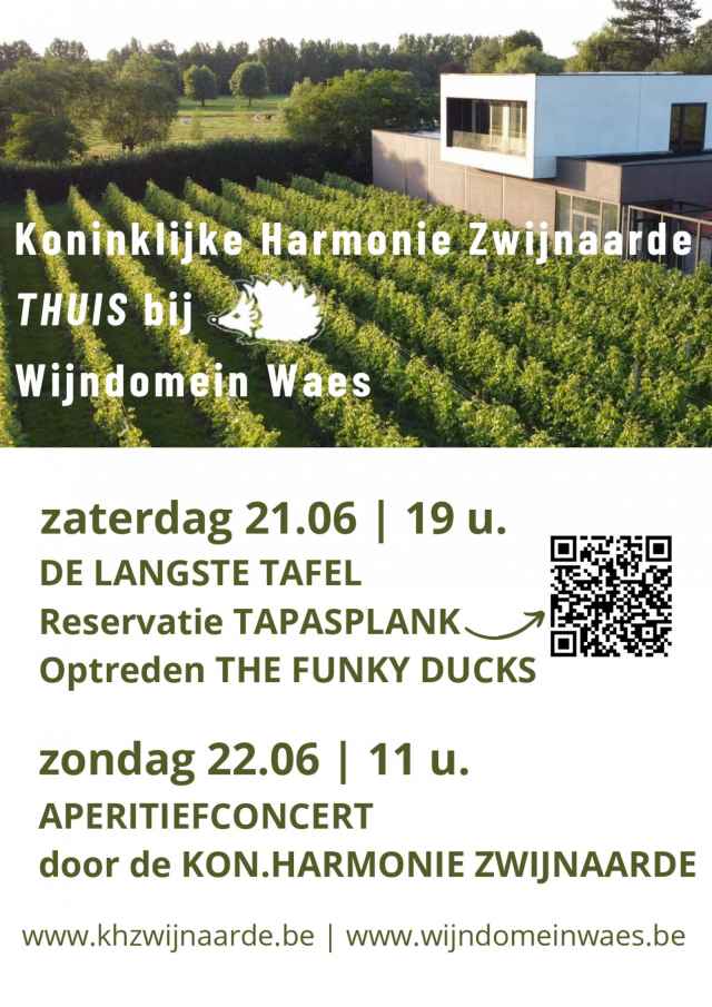 KHZ THUIS bij Wijndomein Waes