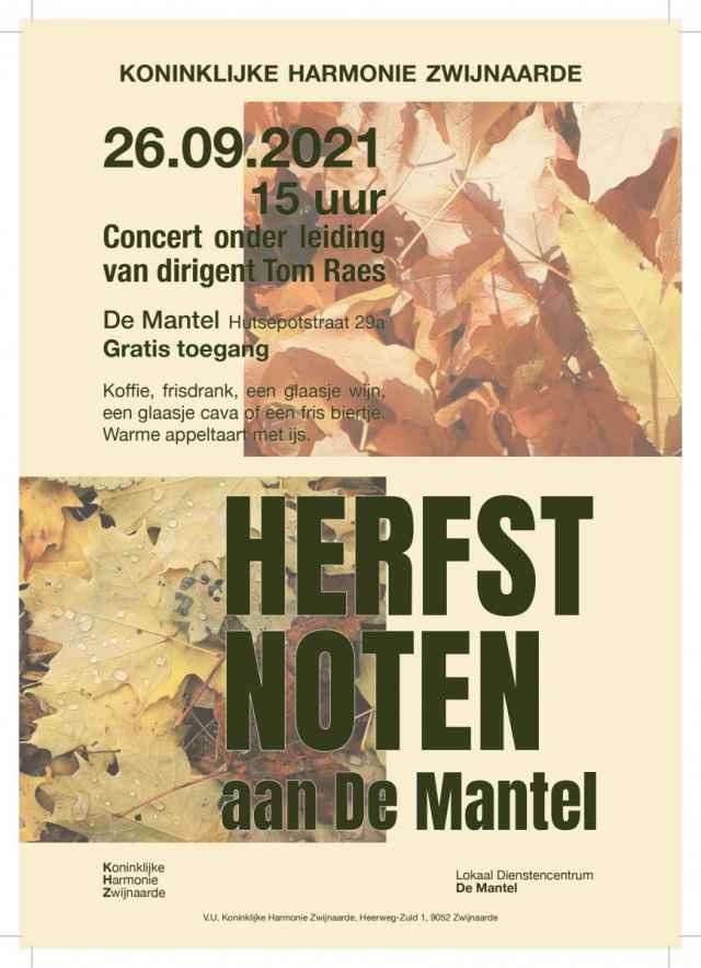 HERFSTNOTEN aan de Mantel