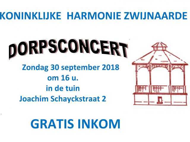 Dorpsconcert 2018
