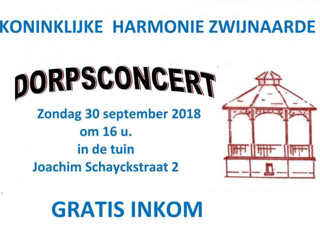 Dorpsconcert 2018