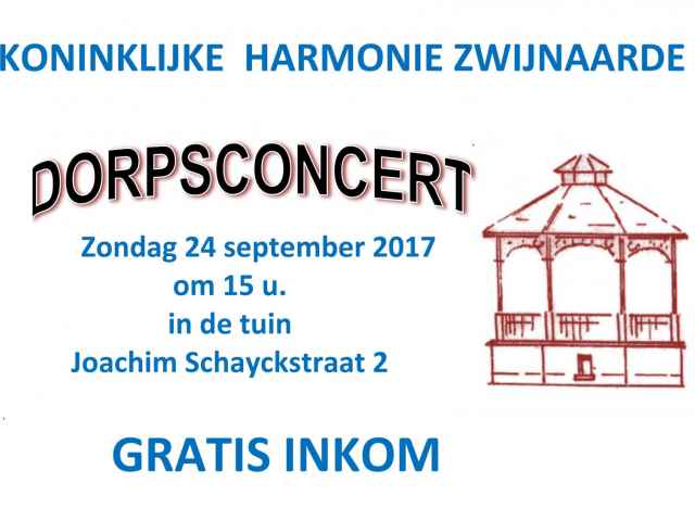 Dorpsconcert 2017