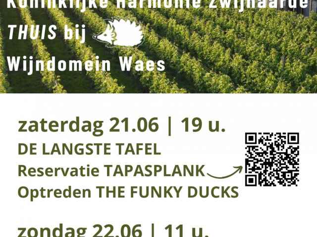 KHZ THUIS bij Wijndomein Waes
